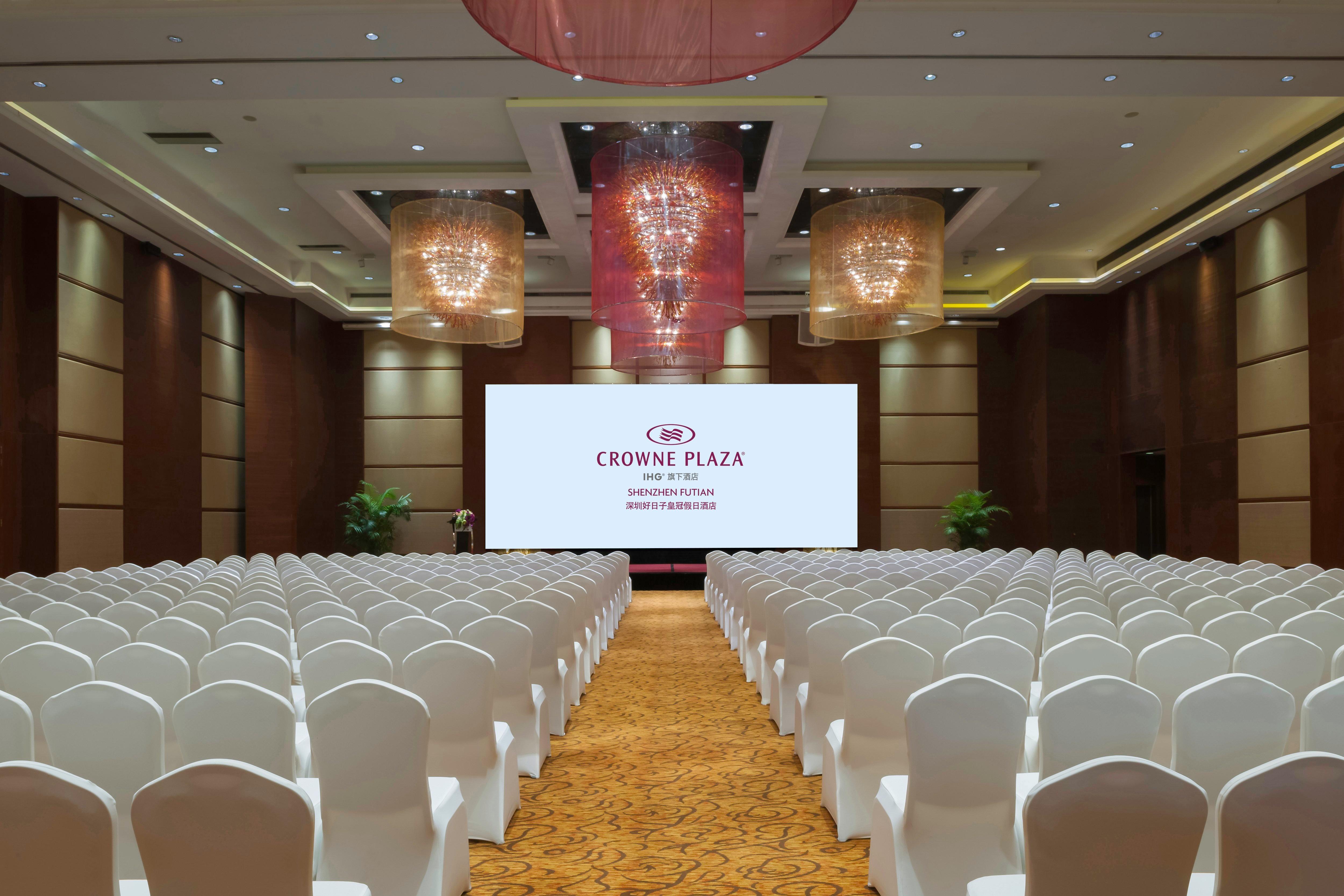 Crowne Plaza Shenzhen Futian, Near To Shenzhen Convention&Exhibition Centre, Shenzhen Stock Exchange And Shenzhen Civic Center, Outdoor Heated Pool Exterior foto